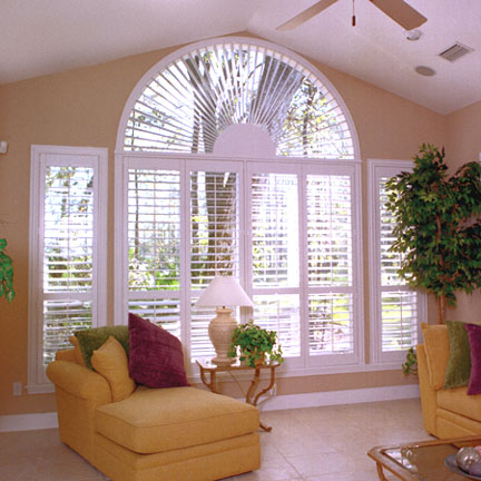 Half circle window shutter Charlotte